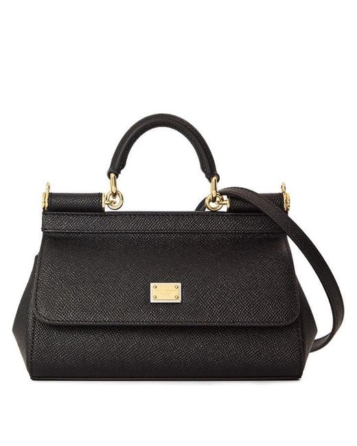 Dolce & Gabbana Black Dg Sicily Small Ld63