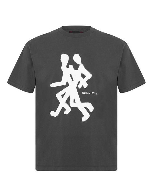 District Vision Black Karuna T Shirt for men