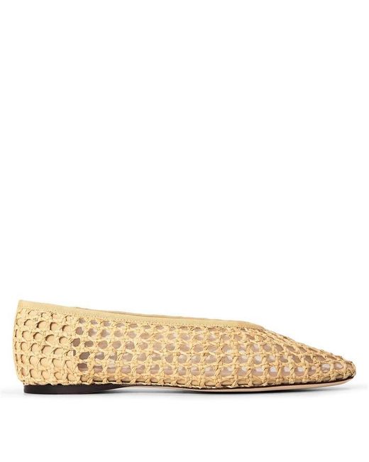 Loeffler Randall Natural Emery Ballet Jelly Shoes
