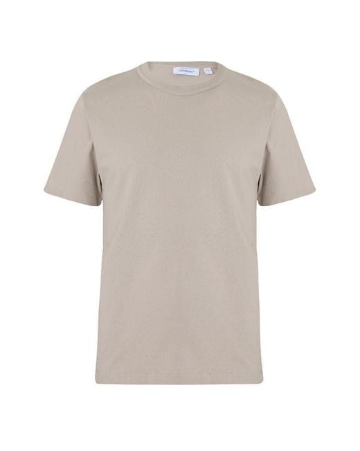 Off-White c/o Virgil Abloh Gray Off Bookish Reg Ss T Sn64 for men