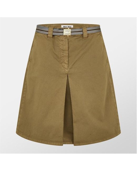 Miu Miu Green Culottes