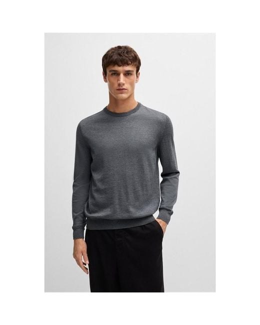 Boss Gray Botto-L Knit Shirt for men