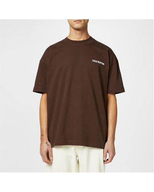 Cole Buxton Brown Cb Sportswear T-shirt for men