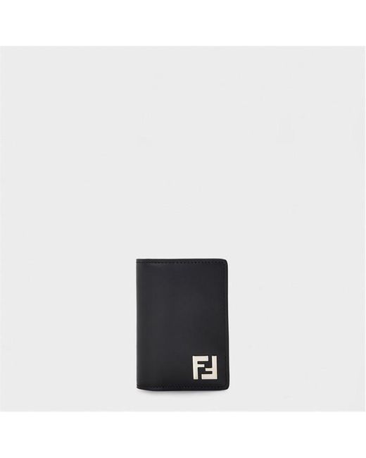 Fendi Black Card Holder for men