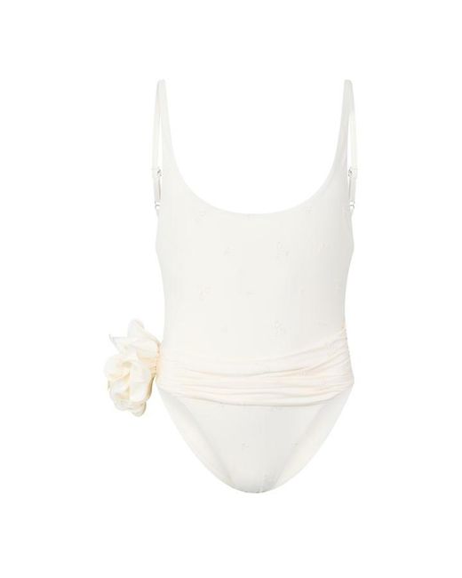 Magda Butrym White Magda Swimsuit 05 Ld63