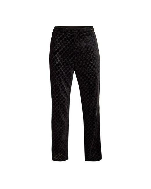 Gucci Black Straight Leg Trousers for men