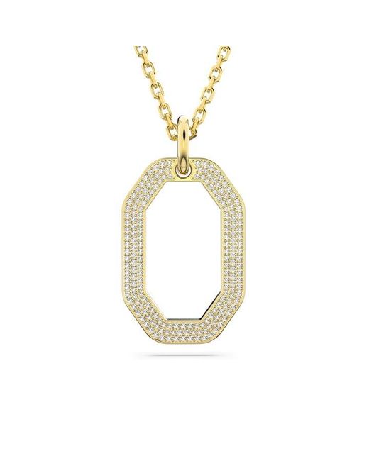 Swarovski Metallic Dextera Octagon Pendant