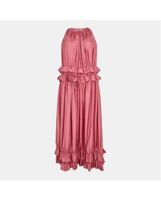 Chloé Pink Sleeveless Maxi Dress