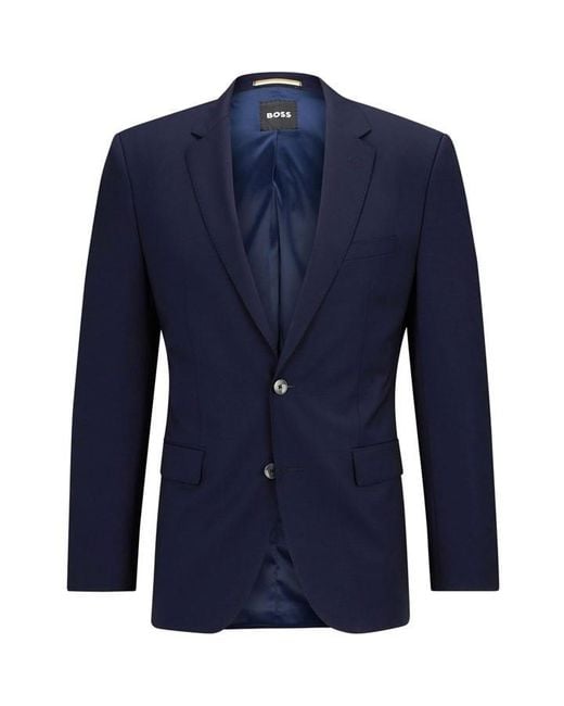 Boss Blue H-Jasper Luxury Suit Jacket for men