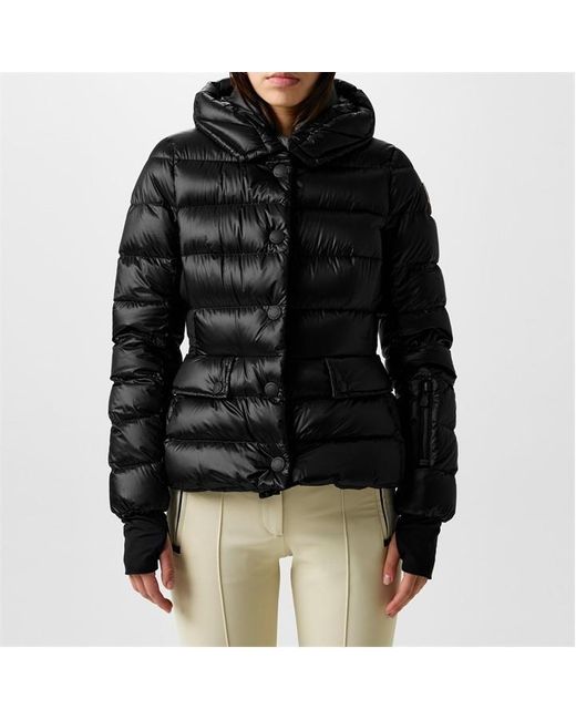 Moncler Black Armonique Short Down Jacket