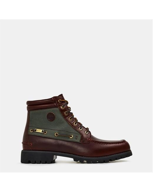 Timberland Brown Heritage Rugged Hiker Boots for men