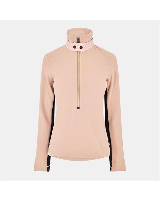 Moncler Pink G 1/4 Zip Fleece
