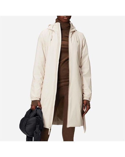 Rains Natural Insulated Puffer Jacket
