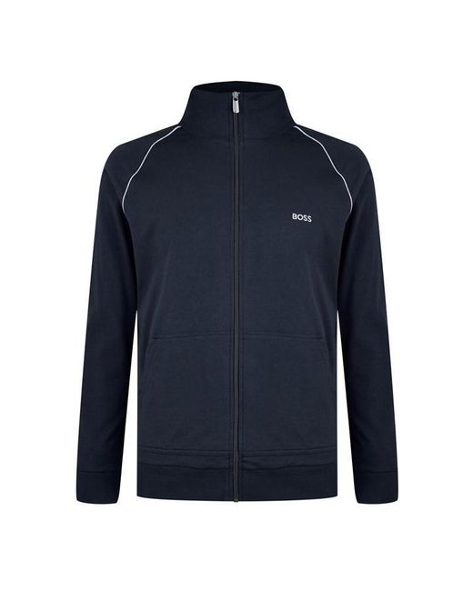 Boss Blue Mix And Match Zip Jacket for men