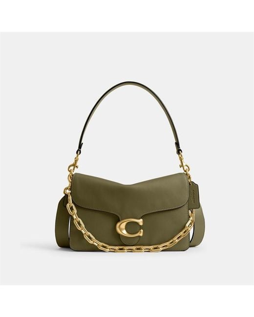 COACH Green Tabby Chain Bag