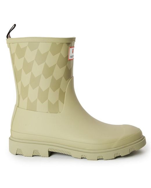 Maison Kitsuné Green X Hunter Double Pivot Chevron Short Boot for men
