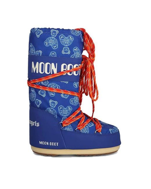 Moon Boot Blue X Palm Angels for men