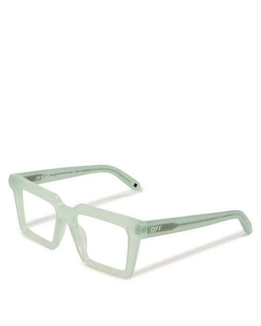 Off-White c/o Virgil Abloh Green Off Eyewear Style 82 99