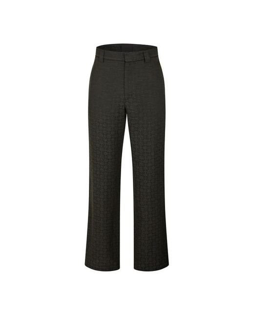 Givenchy Black Monogram Jacquard Trousers for men