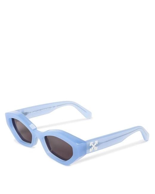 Off-White c/o Virgil Abloh Blue Off Hilo Sunglasses 99