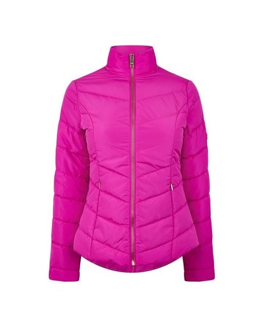 Ted Baker Pink Renika Quilted Short Puffer Jacket