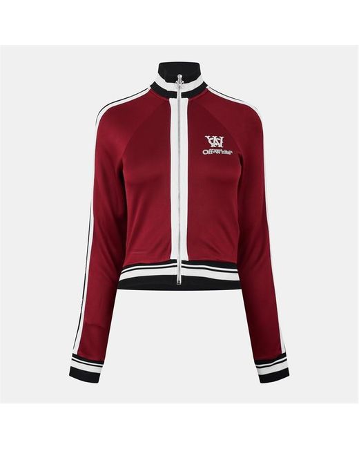 Off-White c/o Virgil Abloh Red Serena Tracksuit Top