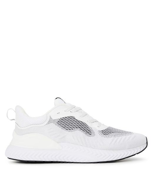 Steve Madden White Slater N Low-Top Trainers for men