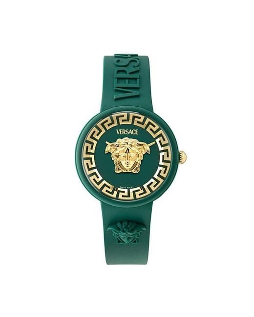 Versace Green Medusa Pop Quartz Analogue Watch