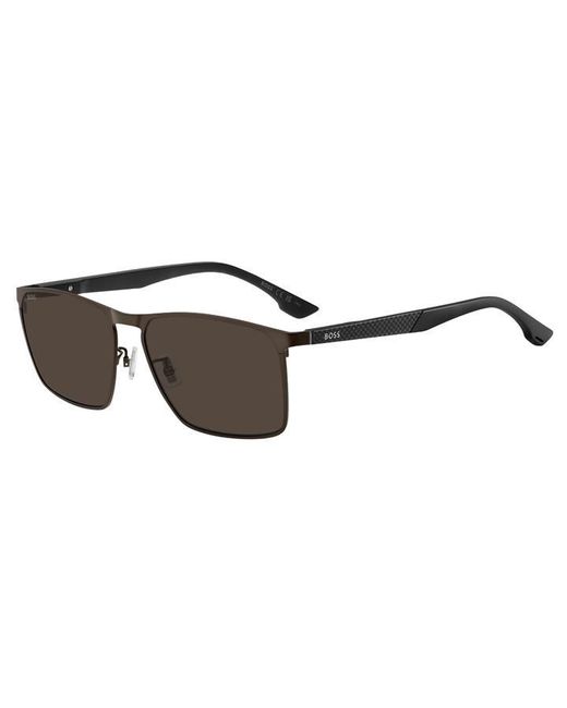 Boss Black Rectangular Wayfarer Sunglasses for men