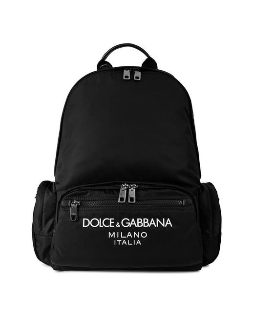 Dolce & Gabbana Red Italian Design Backpack