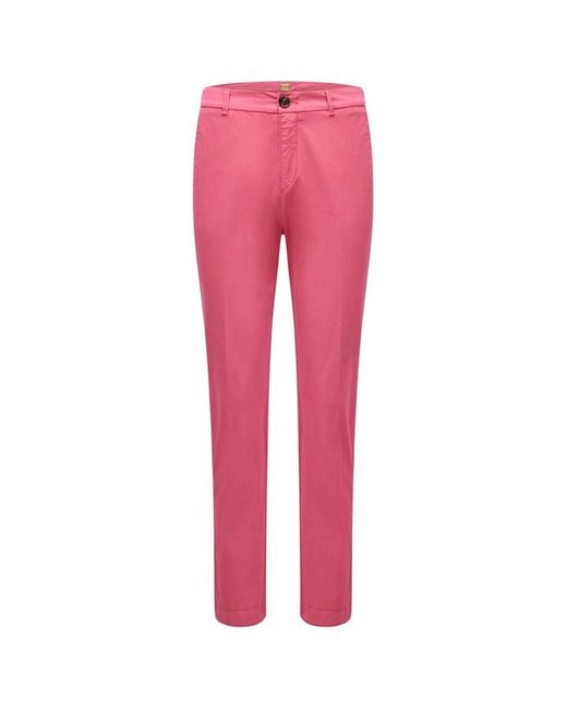 Boss Pink C Tachini2-D 10232926 01 Straight Leg Trousers
