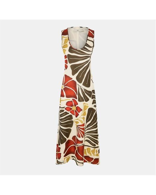 Sir White Julietta Dr Maxi Dress