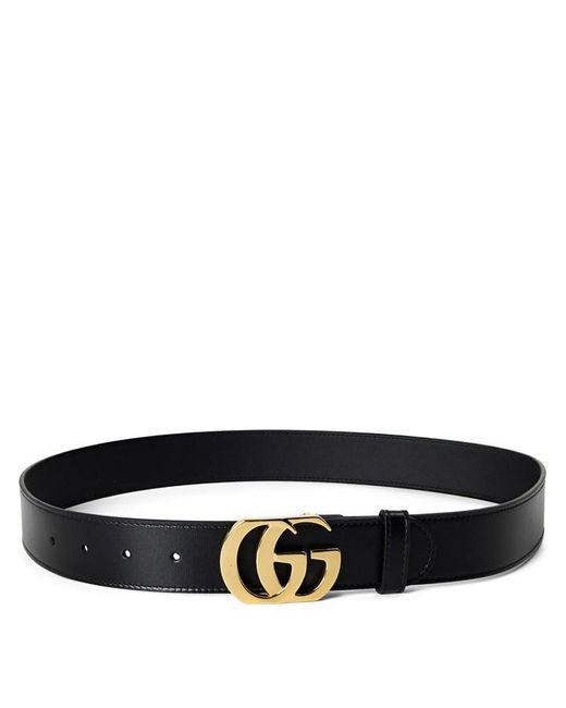 Gucci Black Marmont Belt Sn64 for men