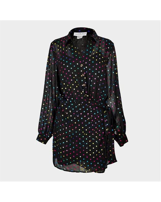 Never Fully Dressed Black Miley Wrap Dress