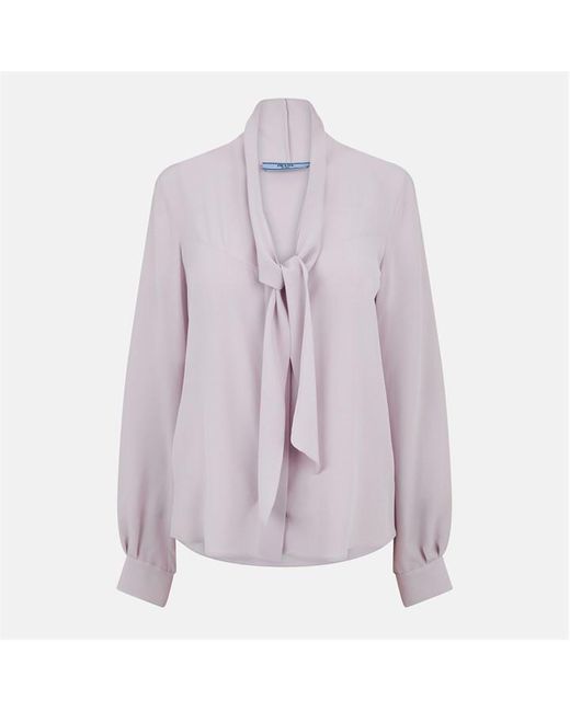 Prada Pink Silk Blouse