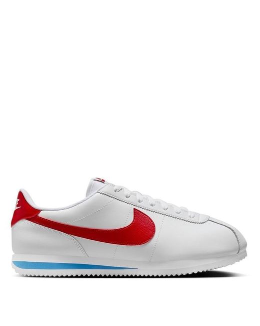 Nike White Cortez Shoes for men