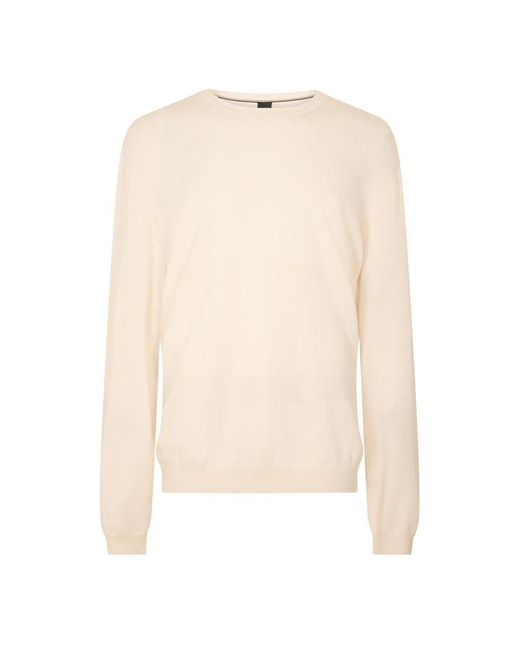 Boss Natural Bagritte-E Crew Sweatshirt for men