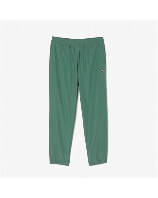 Lacoste Green Regular Fit Water Repellent Joggers for men