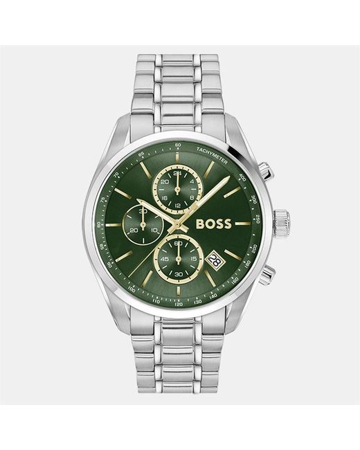 Boss Metallic Gents Grand Prix Chronograph With Dial for men