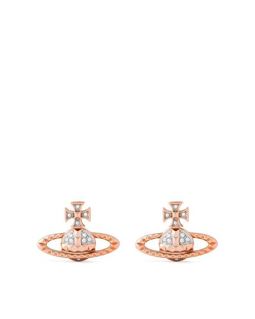 Vivienne Westwood Metallic Mayfair Bas Relief Earrings