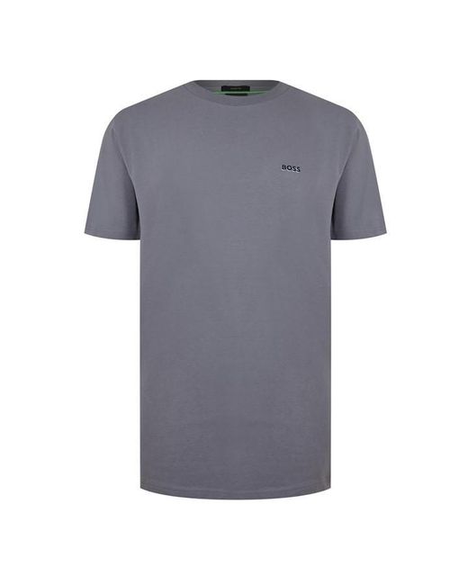 Boss Gray Crew Logo T-shirt for men