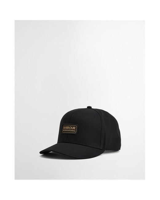 Barbour Black Duke Trucker Cap for men