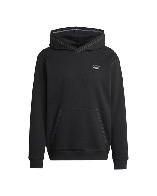 Adidas Originals Black Script Hoodie for men