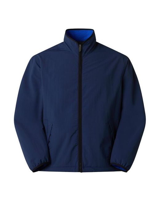 The North Face Blue Redbox Reversible Fleece Jacket for men