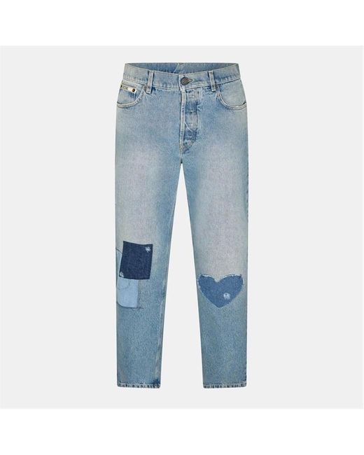 Moschino Blue Slim Fit Jeans for men