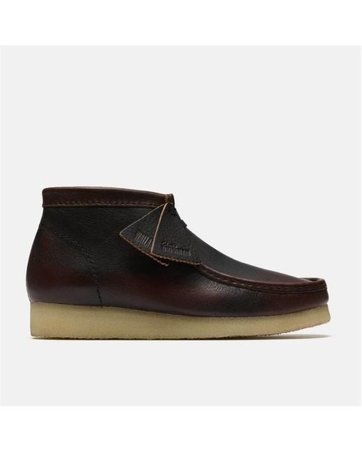 Clarks Black Wallabee Boots for men