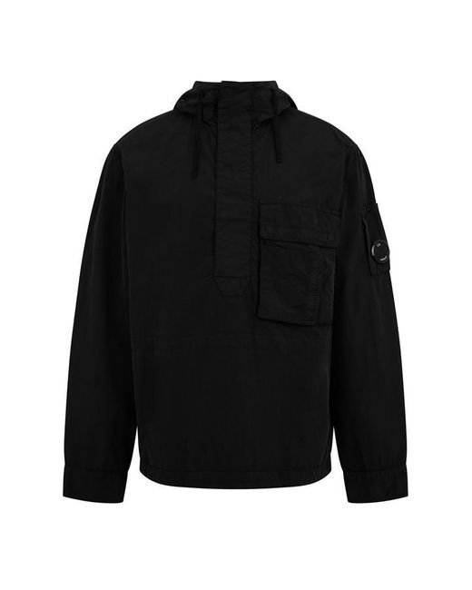 C P Company Black Overshirt for men