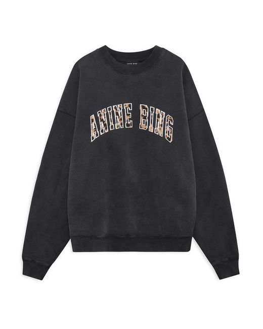 Anine Bing Black Miles Sweatshirt