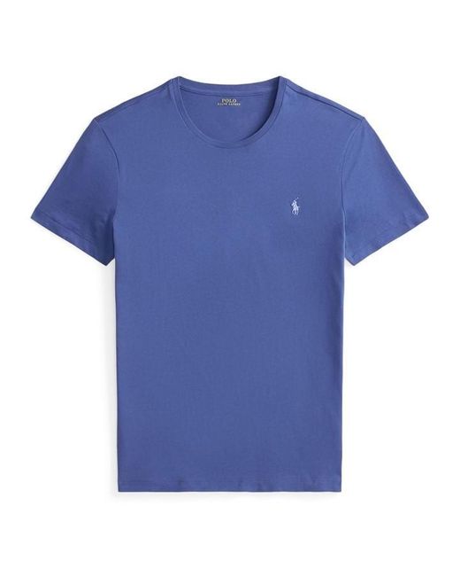 Polo Ralph Lauren Blue Regular Fit Custom T-Shirt for men