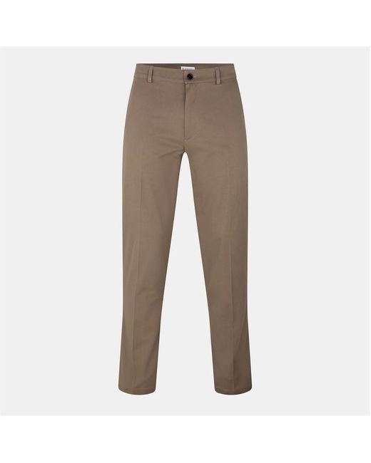 Burberry Brown Tailored Fit Chinos for men